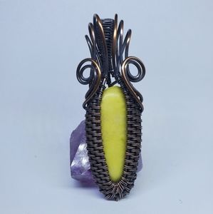 Handmade Wire Wrap Pendant